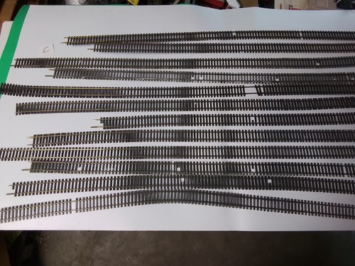 Fleischmann 12 rails - 12,