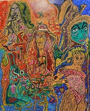 Peinture Art Brut , Œuvre