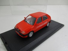 RARE CITROEN SAXO 5 DOOR ORANGE PARADCAR 1/43
