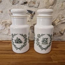 2 POTS A EPICES APOTHICAIRE