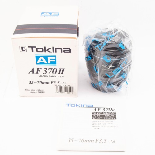Tokina 370 35 70mm - 370, ii