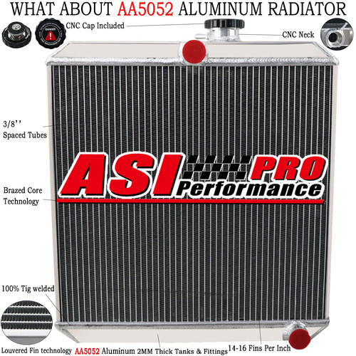 4rows 62mm radiateur - 4rows,