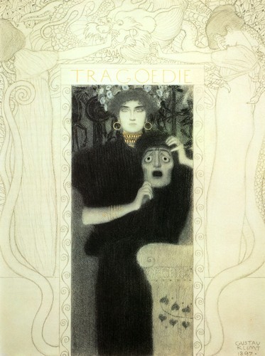 075 gustav klimt tragedy - klimt,