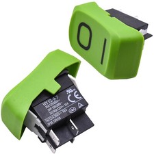 2-Pack HQRP Sur Arrêt Interrupteur à Bascule 4-Prong 20A 125V pour Kedu HY12-9-7