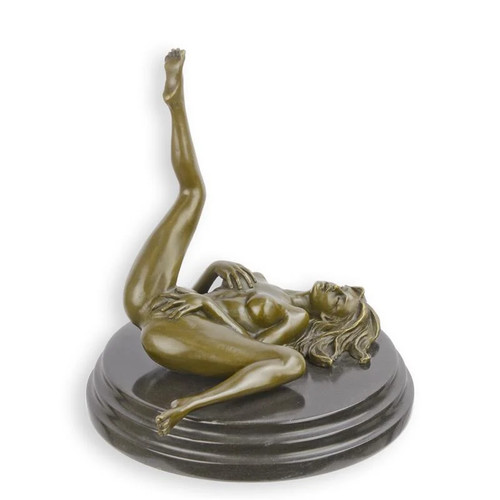 Sculpture érotique bronze - Érotique,