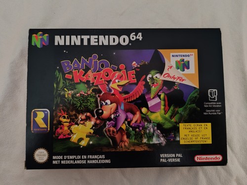 Banjo kazooie nintendo - nintendo, 64