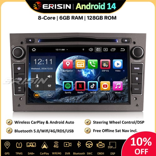 128g android autoradio - 6g+128g, 14