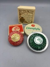 2 boites savon dentifrice GIBBS + Boite cirage