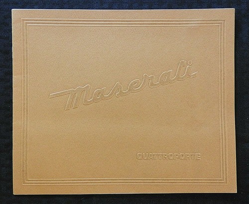 1970 maserati quattroporte - 1970's,