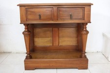 Vintage 1960/70 Superbe Meuble d'Appoint/de rangement en bois massif