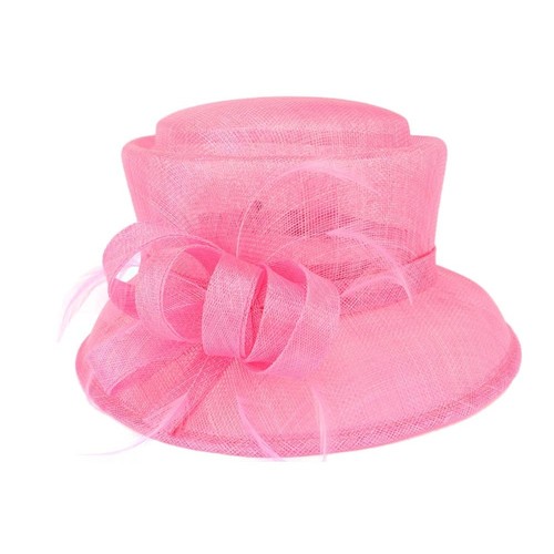 Chapeau mariage nanny fuchsia - chapeau,
