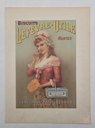 Chromolithographie 1895 - lu,