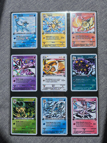 Cartes pokémon évolitions - cartes,