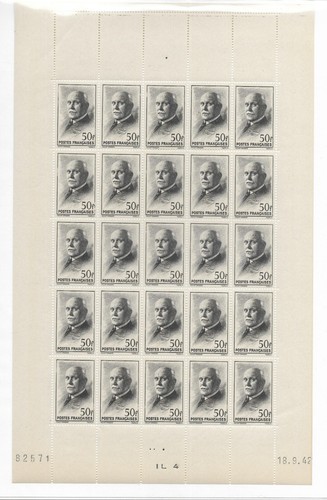 Feuilles france 525 - feuilles, n°525