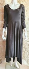 Robe marron asymétrique neuve