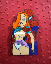 Disney Jessica Rabbit Spider-Man’s Girlfriend Fantasy Pin LE 50 White