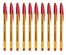 Lot 10 Stylo Bic Original Fine