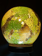 Belle lampe pâte - de, verre