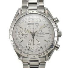 with paper OMEGA Speedmaster 3521.30 Silver Dial Automatic Men's Watch D#141848