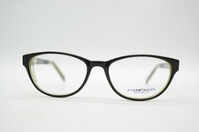 RIVER WOODS RW1021 Brun Vert Argent Ovale Monture De Lunettes Neu