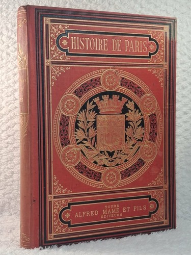 Livre ancien histoire - de, paris