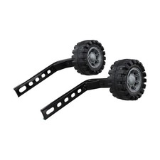 Roues d'entraînement vélo acier carbone et matière plastique facile à instal