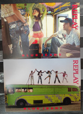 REPLAY C.P. publicitaire blue