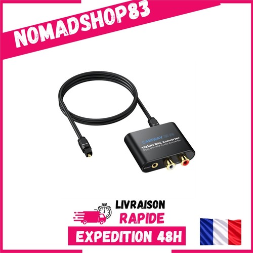 Convertisseur dac audio spdif - convertisseur,