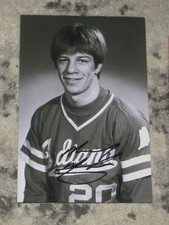 Indiana Hoosiers MICKEY MORANDINI Signed 4x6 Photo BASEBALL AUTOGRAPH 