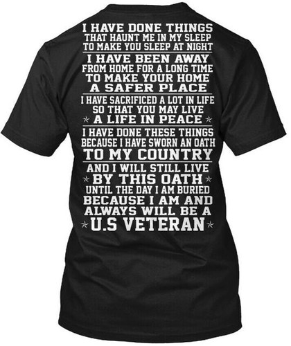 Veteran shirt made in the - veteran,