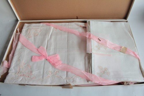 Ancienne nappe sets de - et, 12