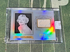 2024 Eternal Cuts Authentic History Relic Marylin Monroe Handwritten Words 38/50