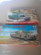 Modelisme tank abrams M1-A1