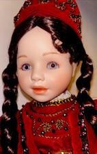Artist Sculpted Village Princess Girl Doll Luxury Collectable Natasha by Mundia