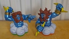 2 Figurine Lightning Rod Skylanders Spyro's Adventure Wii PS3 PS4 Xbox One 3DS