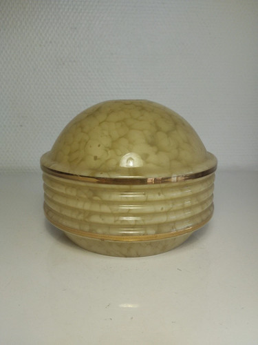 Globe lampe art deco verre - lampe, de
