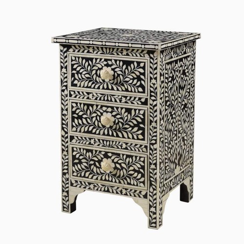 Table nuit tiroirs en - nuit,