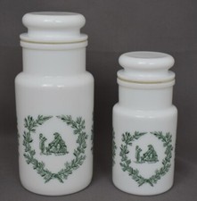 Lot de pots en verre