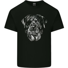 T-Shirt Enfant Rottweiler Avec Un Cache-Oeil