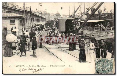 Dieppe gare maritime - la,