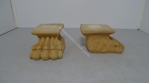 New set pressed wood claw - new,