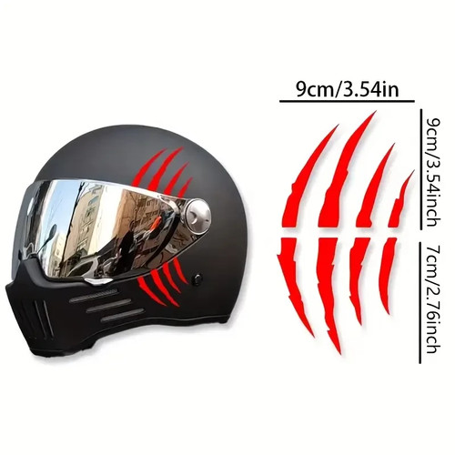 Autocollant casque - autocollant,