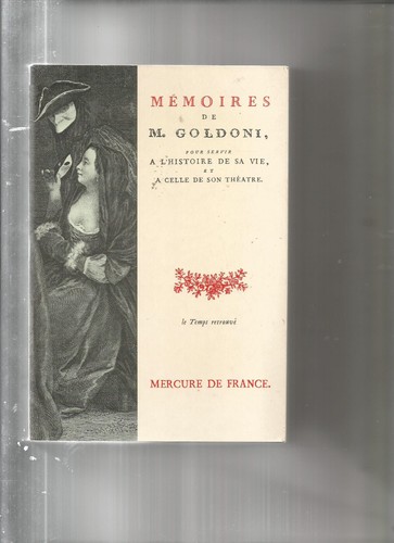 Memoires goldoni ii - memoires,