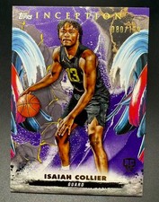Isaiah Collier 2024-25 Topps Inception Rookie Purple 080/150 RC #22