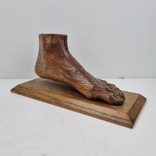 Sculpture, Contemporary, Anatomy, Fine Arts, Feet, Wood, Oak, Curiosity, 