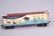 LE4742 VARNEY 2040 HO Gerber Products GSVX 1001 Metal Covered Freight Wagon