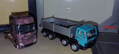 Herpa camions mercedes - herpa, 1/87
