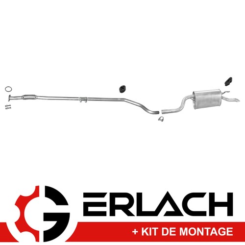 Echappement silencieux pour