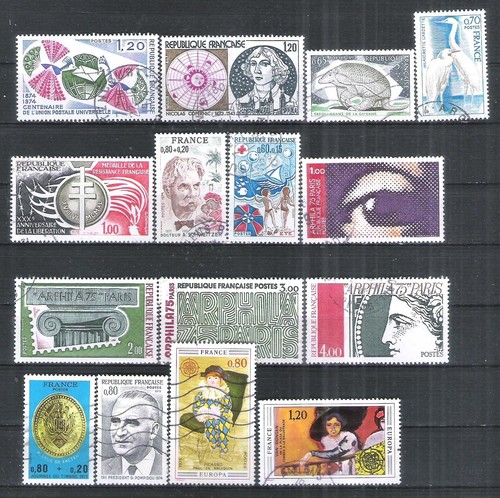 Lot timbres france - lot, oblitérés