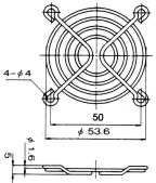 Sunon grille protection - de,